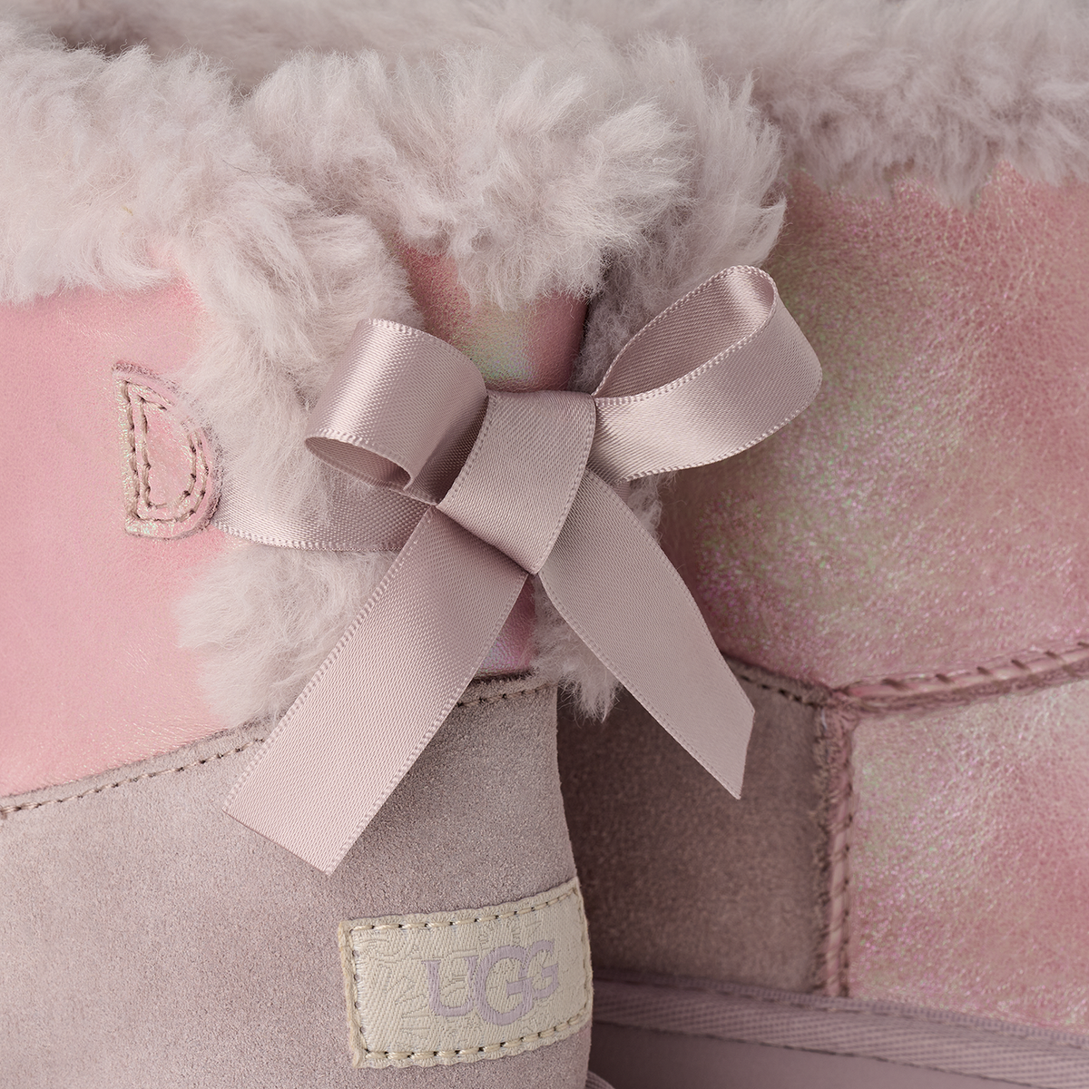 UGG Mini Bailey Bow II Frosted Kids