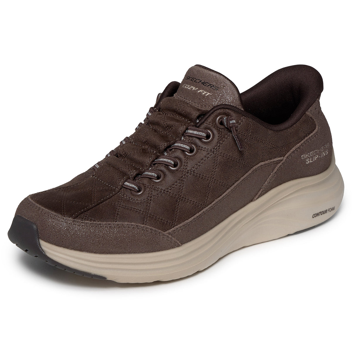 Skechers Slip-ins: Contour Foam Cozy Fit Natural Ease