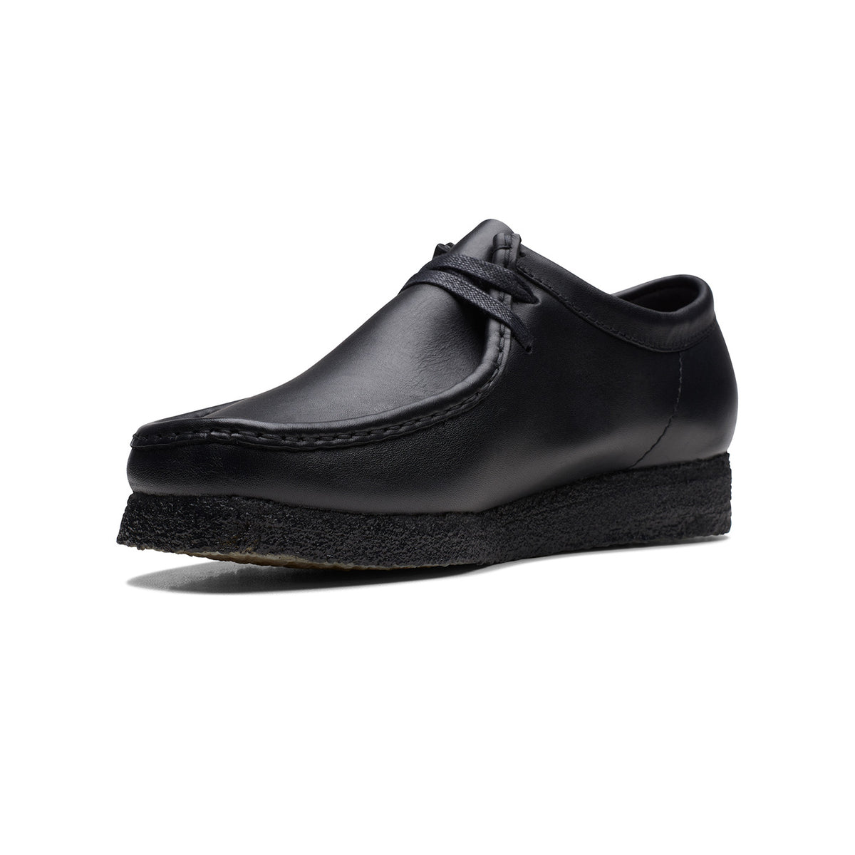 Clarks Wallabee Black Leather