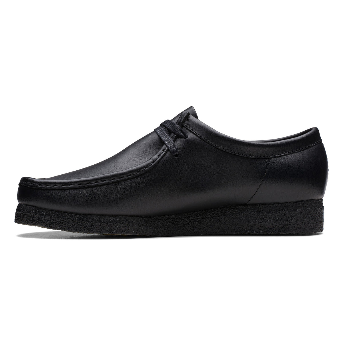 Clarks Wallabee Black Leather