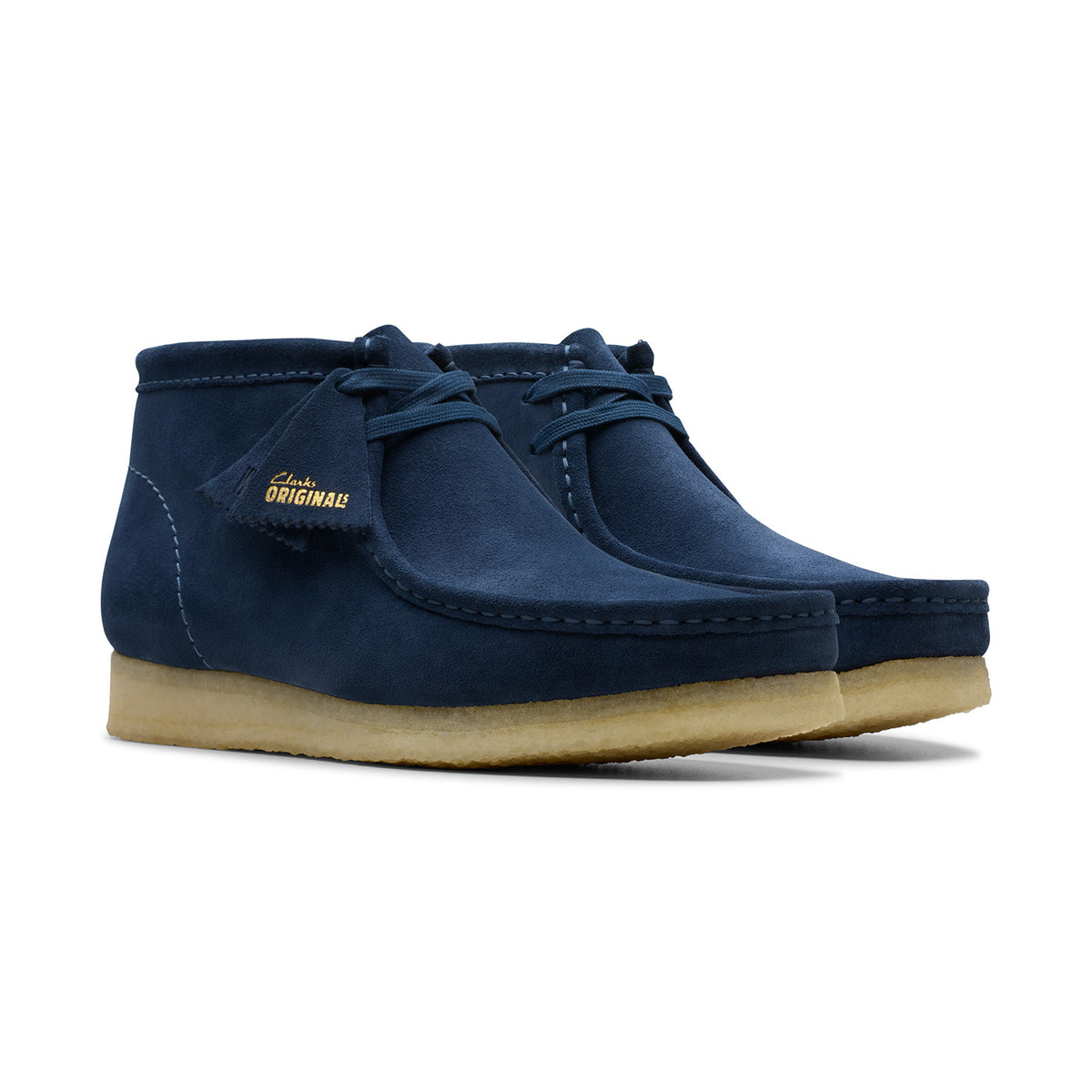 Clarks Wallabee Boot Ink Suede