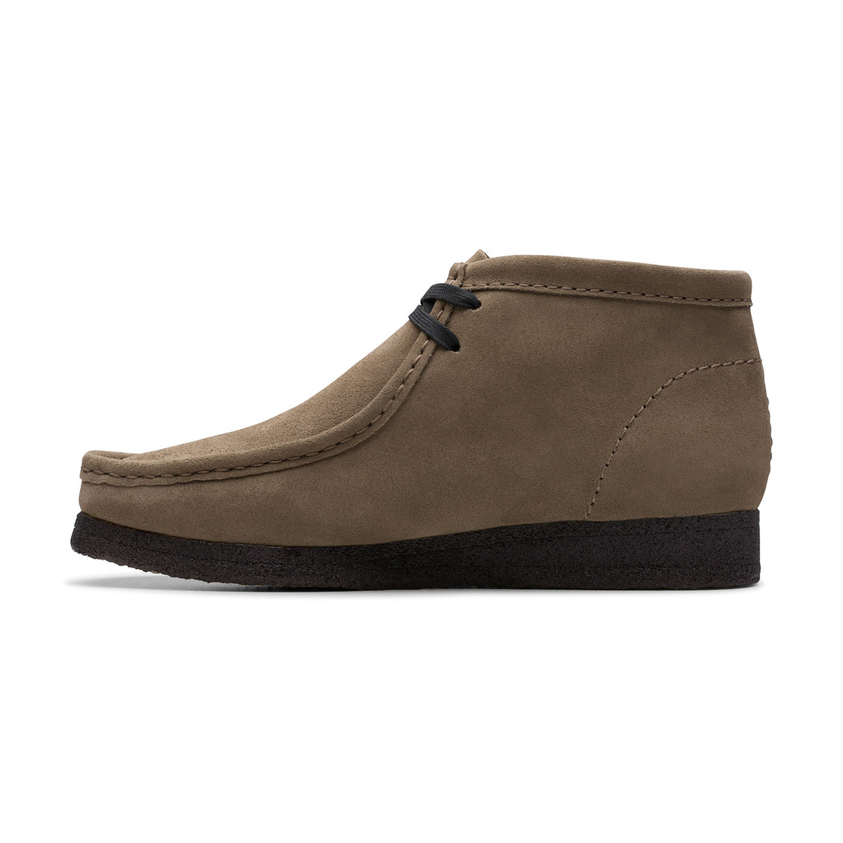 Clarks Wallabee Boot Dark Grey Suede