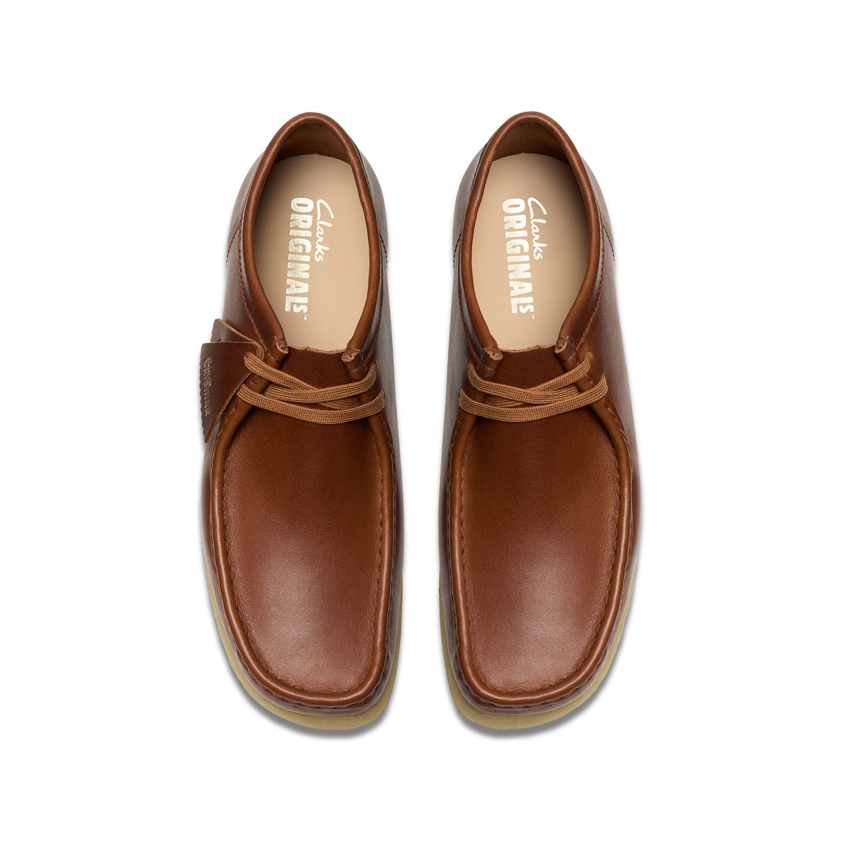 Clarks Wallabee Tan Leather