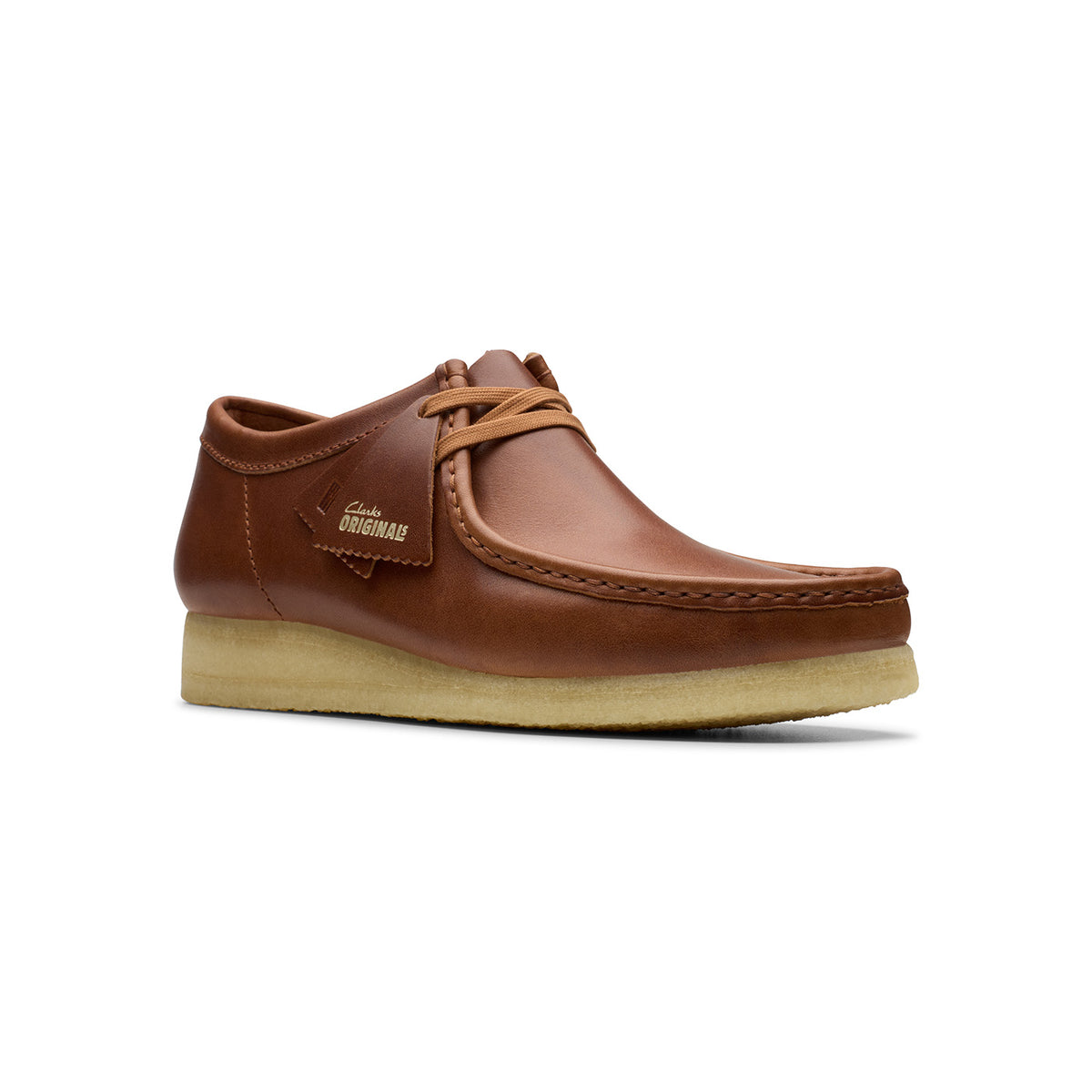 Clarks Wallabee Tan Leather