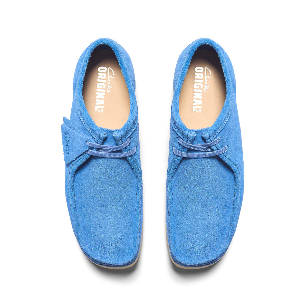 Clarks Wallabee Blue Suede