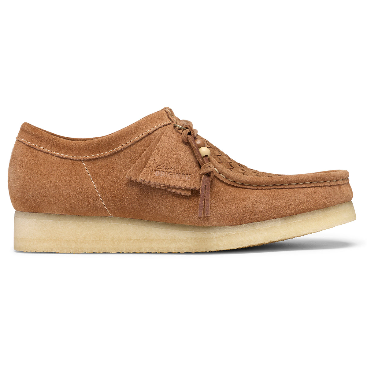 Clarks Wallabee Tan Weave