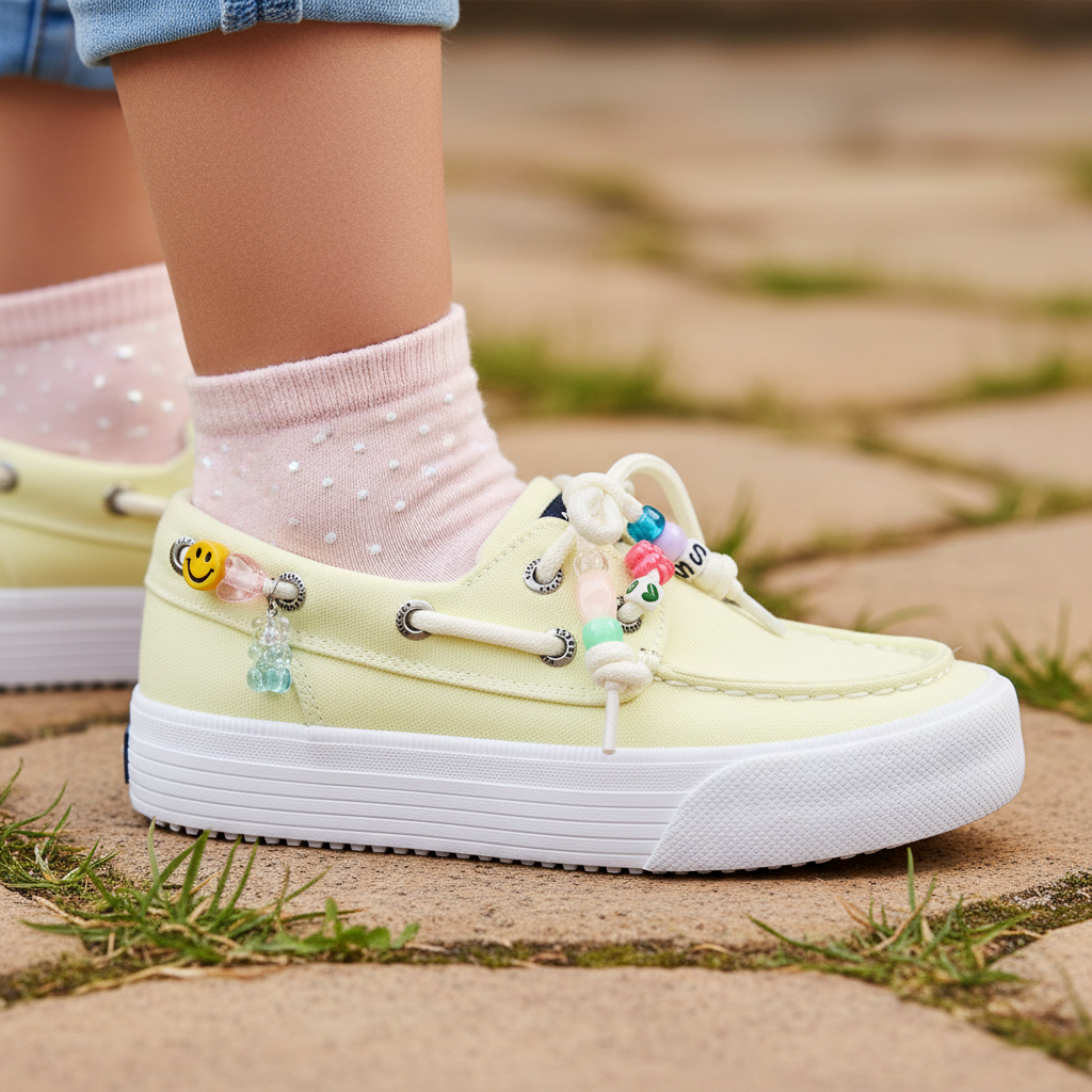 Sperry Bahama Platform Boat Shoe Kids