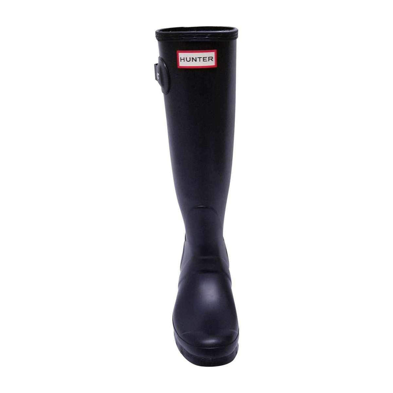 Hunter rain boots short 2025 matte black